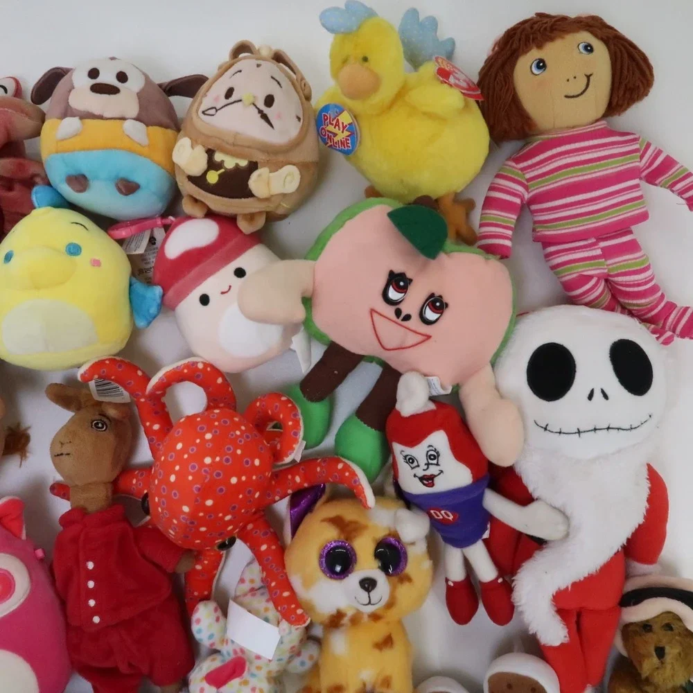Mixed Lot Plush‎ Toy Collection Squishmallow Douglas Disney Kellytoy Small 40+